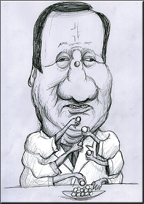 有名人の似顔絵