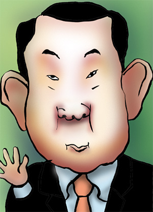 有名人の似顔絵