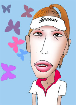 有名人の似顔絵