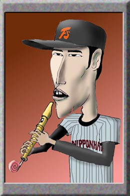 有名人の似顔絵