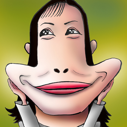 有名人の似顔絵