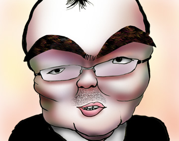 有名人の似顔絵