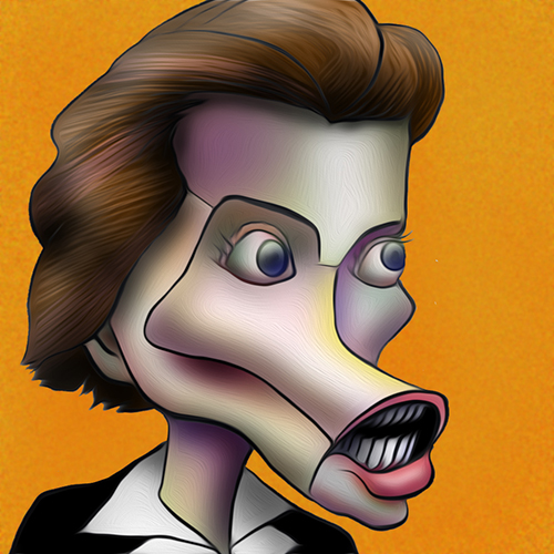 有名人の似顔絵