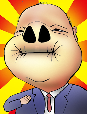 有名人の似顔絵