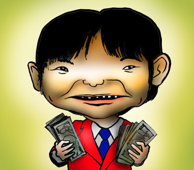 有名人の似顔絵