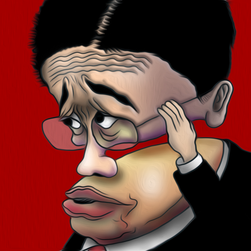 有名人の似顔絵