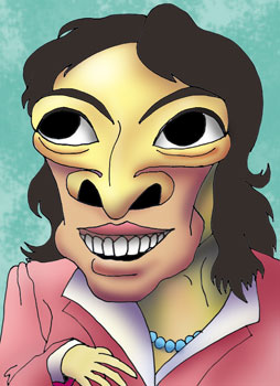 有名人の似顔絵