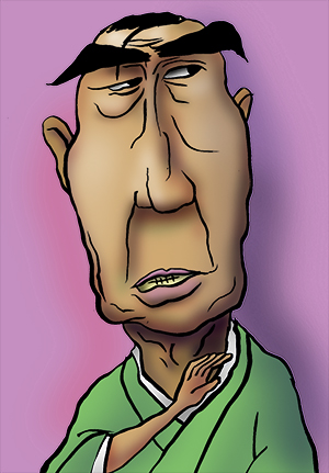 有名人の似顔絵