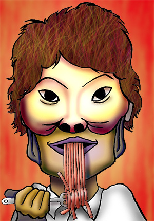 有名人の似顔絵