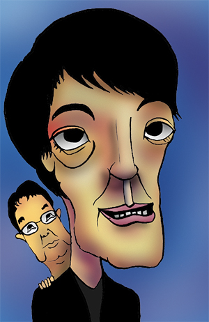 有名人の似顔絵