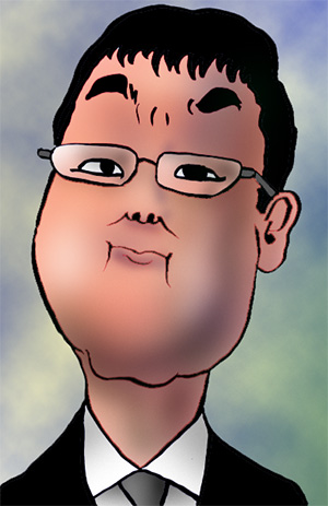 有名人の似顔絵