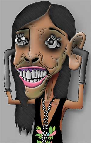 有名人の似顔絵