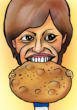 有名人の似顔絵