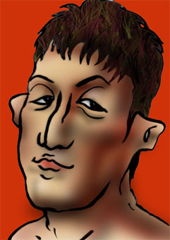 有名人の似顔絵