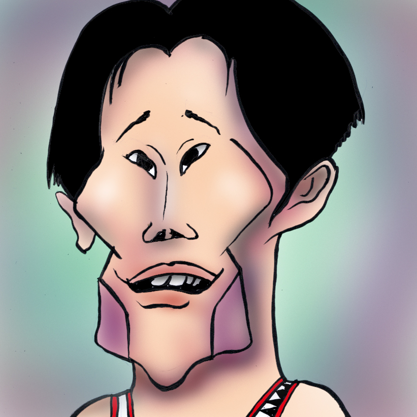 有名人の似顔絵