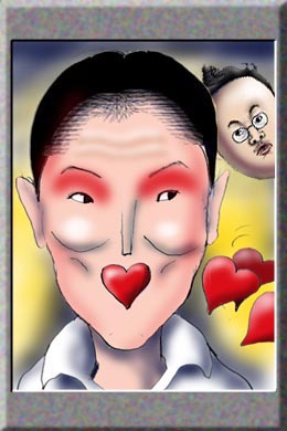 有名人の似顔絵