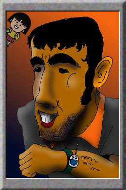 有名人の似顔絵