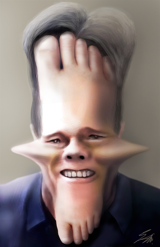 有名人の似顔絵