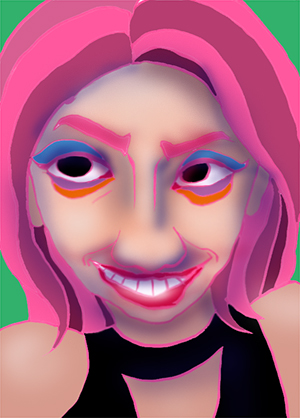 有名人の似顔絵