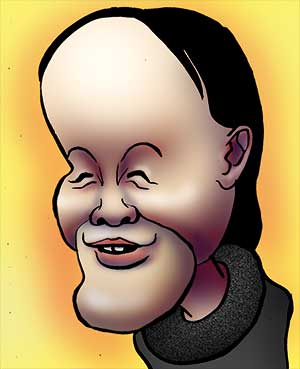 有名人の似顔絵