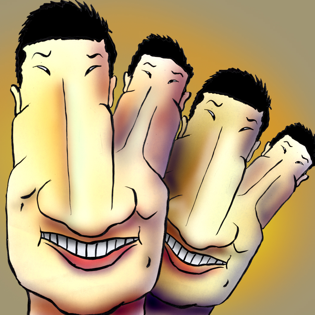 有名人の似顔絵