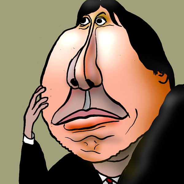 有名人の似顔絵