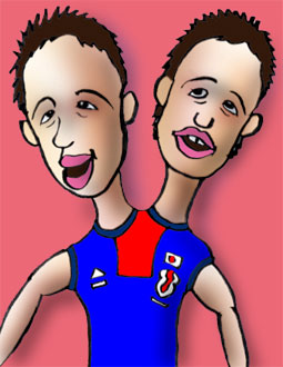 有名人の似顔絵