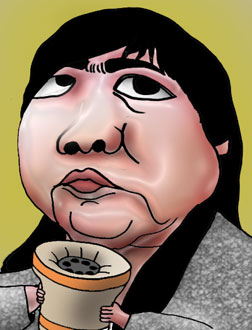 有名人の似顔絵