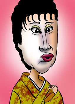 有名人の似顔絵