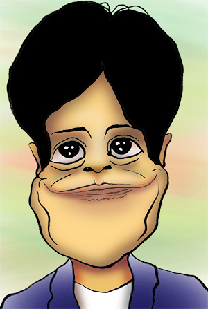 有名人の似顔絵