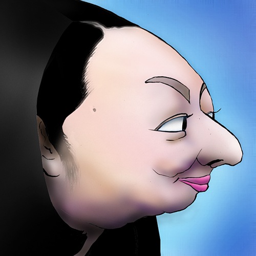 有名人の似顔絵