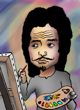 有名人の似顔絵