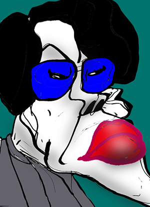 有名人の似顔絵