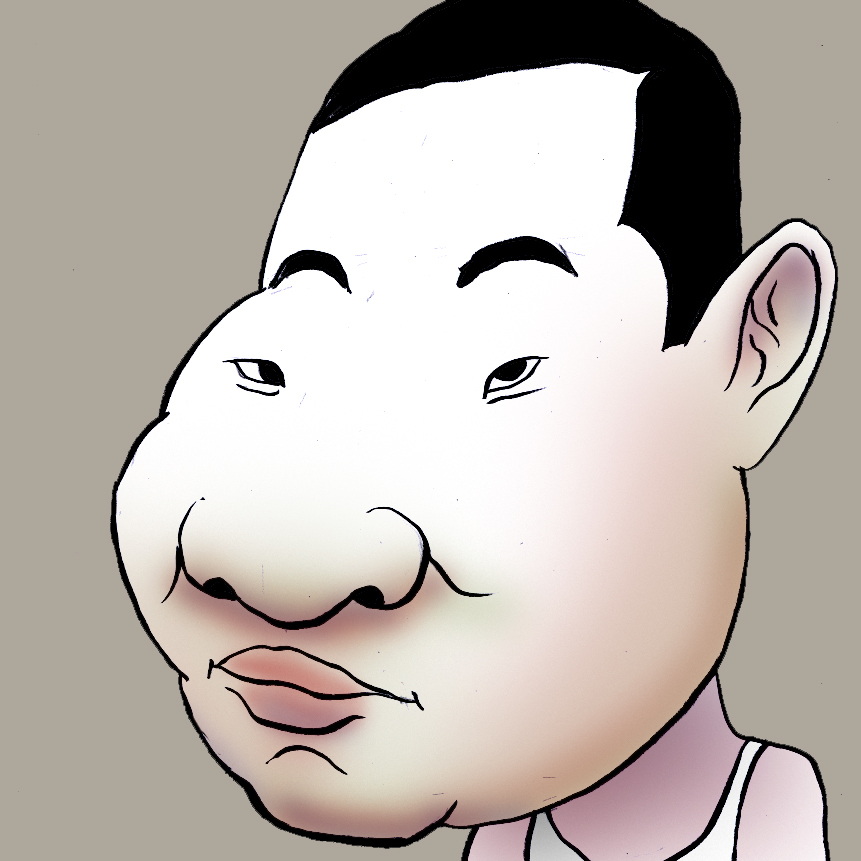 有名人の似顔絵