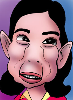 有名人の似顔絵