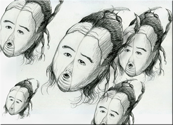 有名人の似顔絵