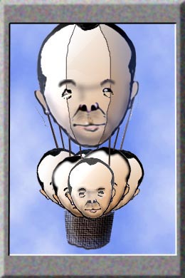 有名人の似顔絵