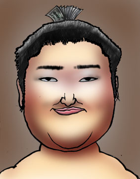 有名人の似顔絵