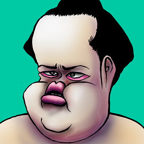 有名人の似顔絵