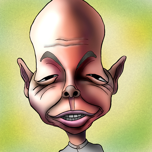 有名人の似顔絵