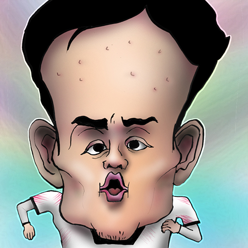 有名人の似顔絵