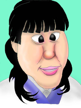 有名人の似顔絵