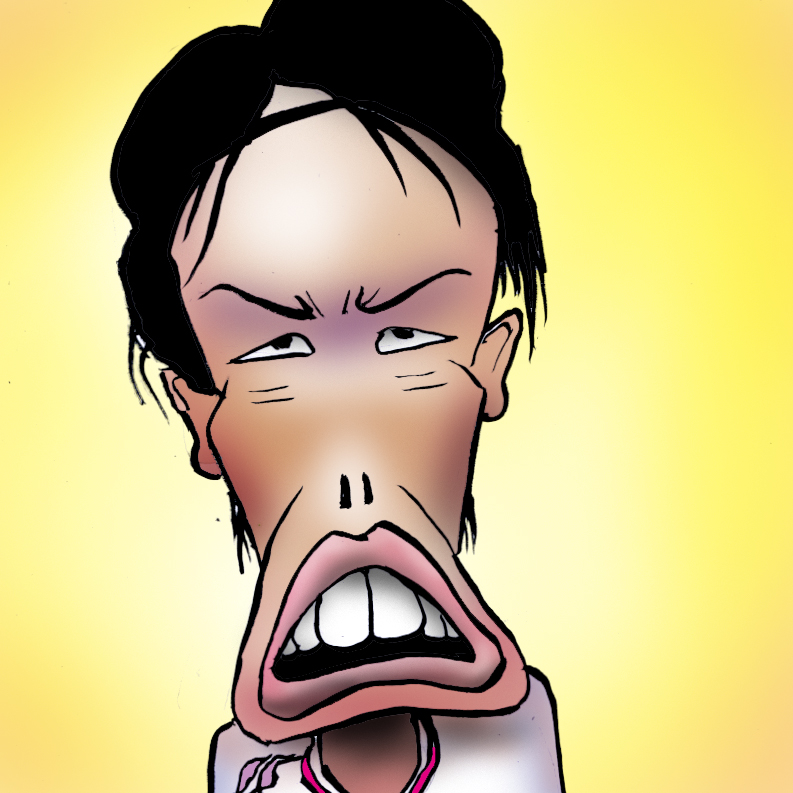 有名人の似顔絵