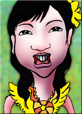 有名人の似顔絵