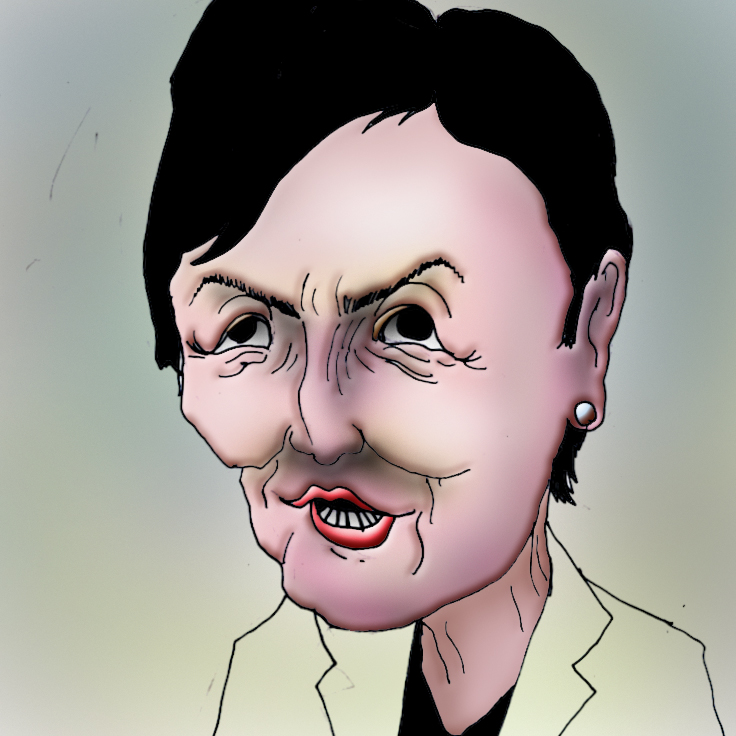 有名人の似顔絵