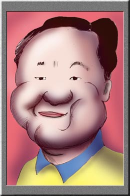 有名人の似顔絵