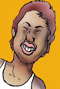 有名人の似顔絵