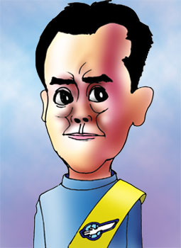 有名人の似顔絵