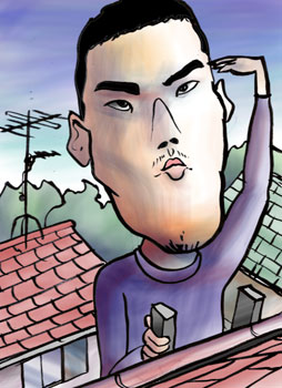 有名人の似顔絵