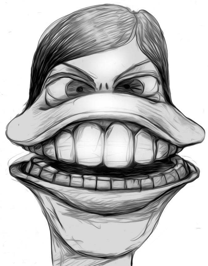 有名人の似顔絵